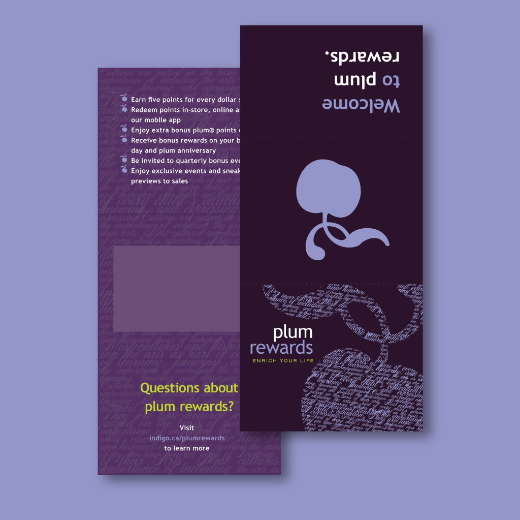 Plum Rewards card holder&nbsp;redesign