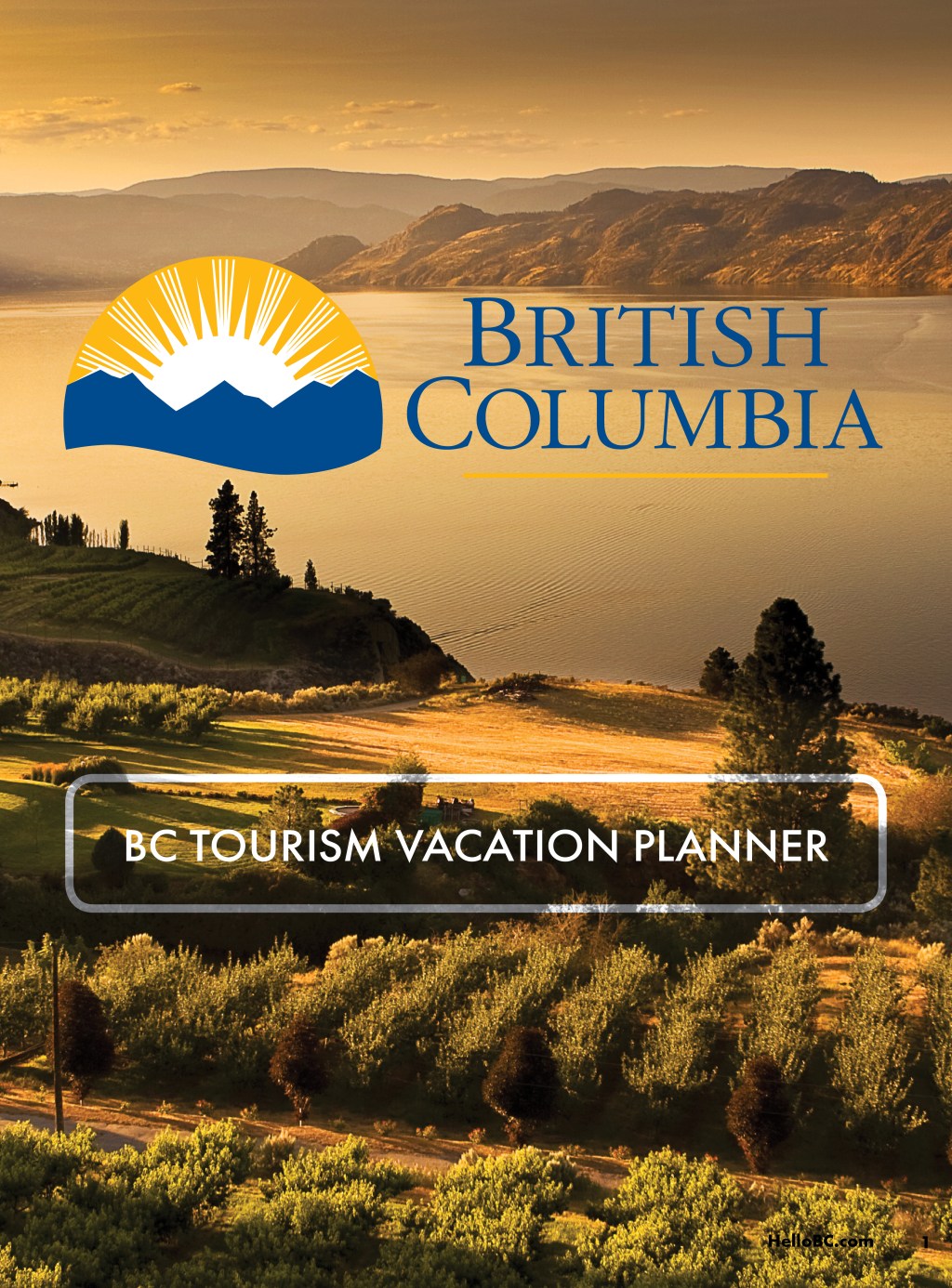 Tourism BC Spread&nbsp;Design