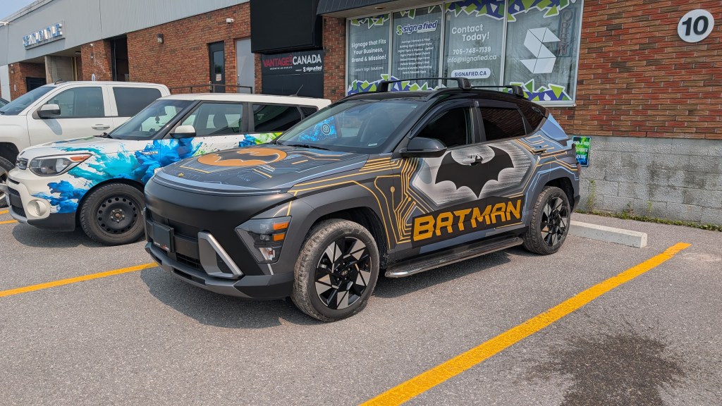 Batman Car wrap